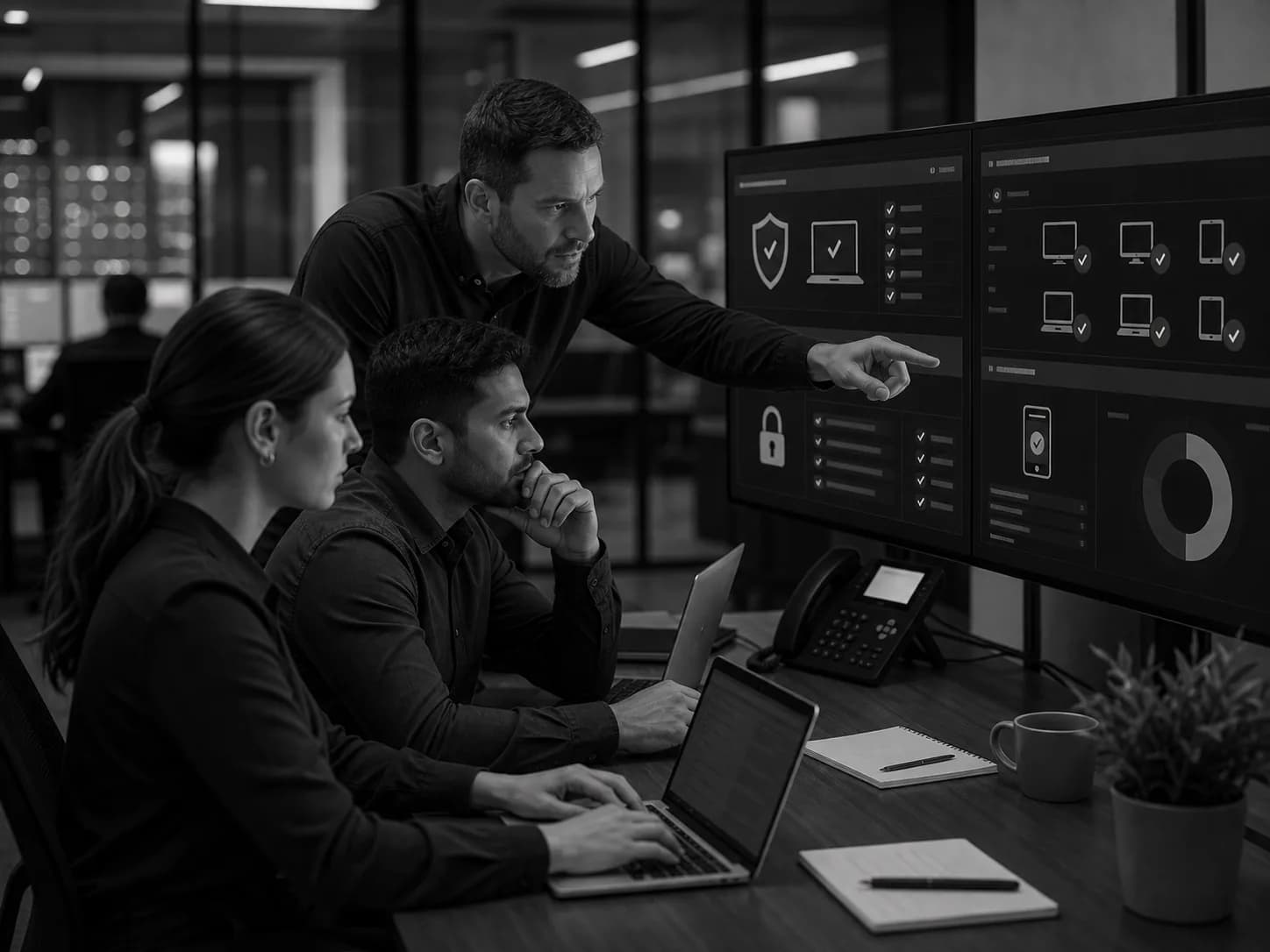 Manage managed security operations