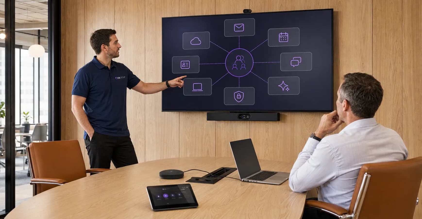 C9 GROUP specialist managing Microsoft 365 change across a business environment